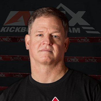 Chris Bright, all levels kickboxing instructor, and strength & conditioning coach.