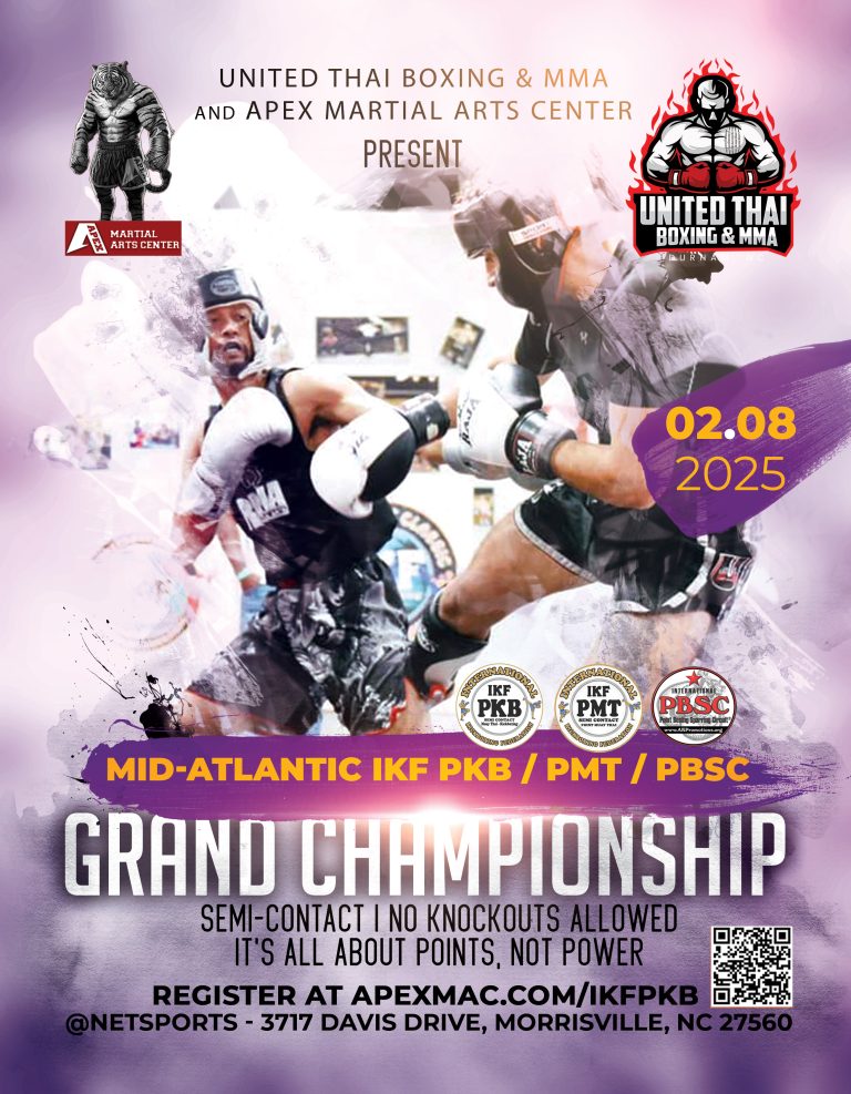 3rd Mid-Atlantic Point Kickboxing, Muay Thai & Boxing Event Poster