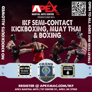 IKF Semi-Contact Kickboxing, Muay Thai & Boxing Tournament on Sept. 6th, 2025